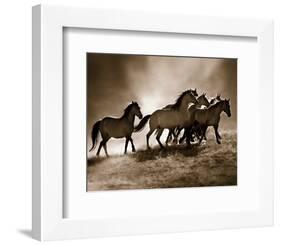 Wild Horses-Lisa Dearing-Framed Art Print