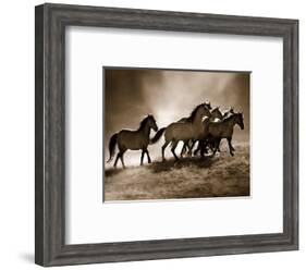 Wild Horses-Lisa Dearing-Framed Art Print