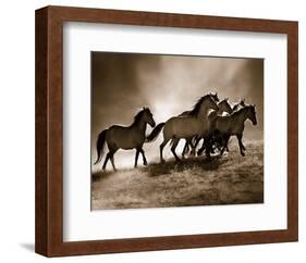 Wild Horses-Lisa Dearing-Framed Art Print