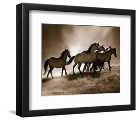 Wild Horses-Lisa Dearing-Framed Art Print