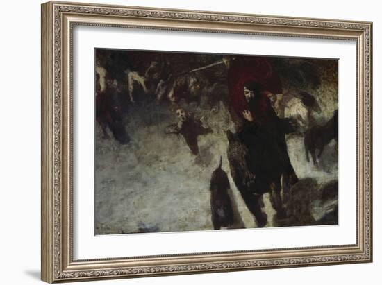 Wild Hunt, about 1889-Franz von Stuck-Framed Giclee Print