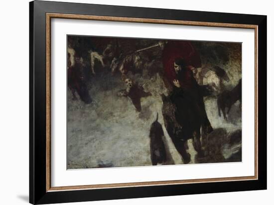 Wild Hunt, about 1889-Franz von Stuck-Framed Giclee Print