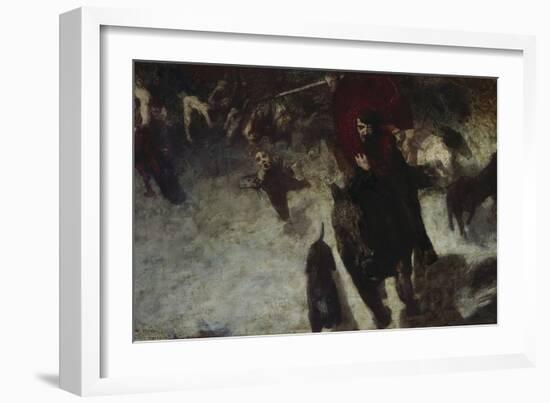 Wild Hunt, about 1889-Franz von Stuck-Framed Giclee Print