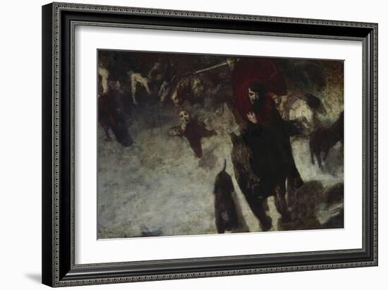 Wild Hunt, about 1889-Franz von Stuck-Framed Giclee Print