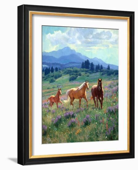 Wild in Bloom-Claire Goldrick-Framed Art Print