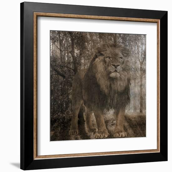 Wild Jungle 2-Sheldon Lewis-Framed Art Print