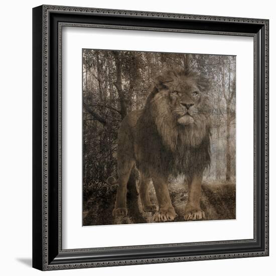 Wild Jungle 2-Sheldon Lewis-Framed Art Print