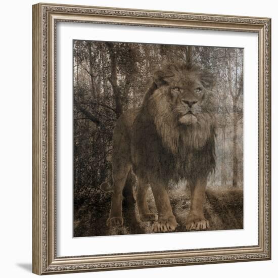 Wild Jungle 2-Sheldon Lewis-Framed Art Print