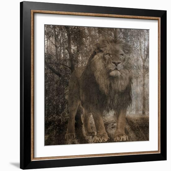 Wild Jungle 2-Sheldon Lewis-Framed Art Print