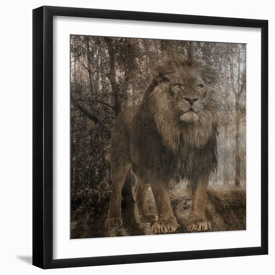 Wild Jungle 2-Sheldon Lewis-Framed Art Print