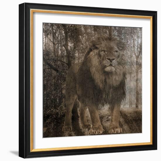 Wild Jungle 2-Sheldon Lewis-Framed Art Print