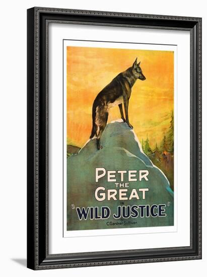 Wild Justice-null-Framed Art Print