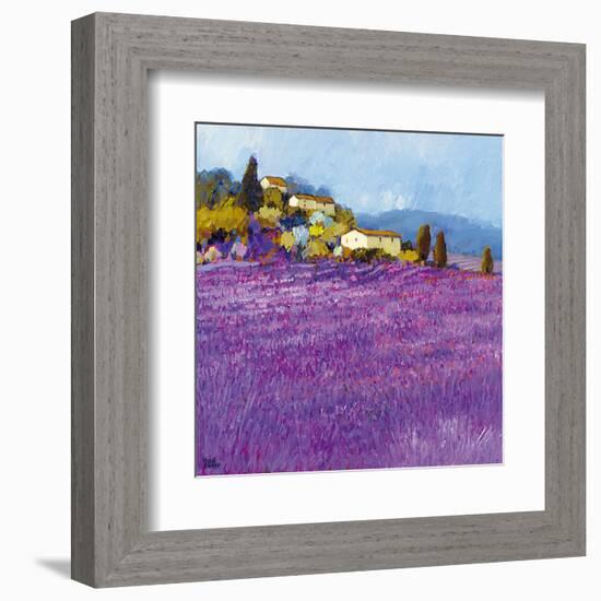 Wild Lavender, Provence-Hazel Barker-Framed Art Print