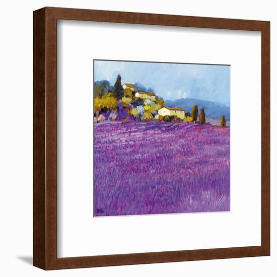 Wild Lavender, Provence-Hazel Barker-Framed Art Print