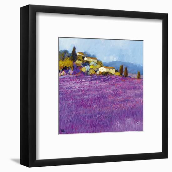 Wild Lavender, Provence-Hazel Barker-Framed Art Print