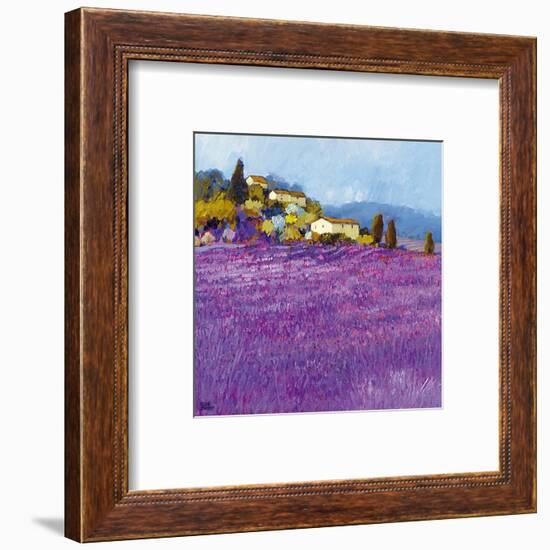 Wild Lavender, Provence-Hazel Barker-Framed Art Print