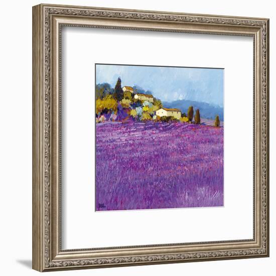 Wild Lavender, Provence-Hazel Barker-Framed Art Print