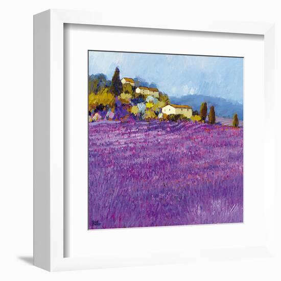 Wild Lavender, Provence-Hazel Barker-Framed Art Print