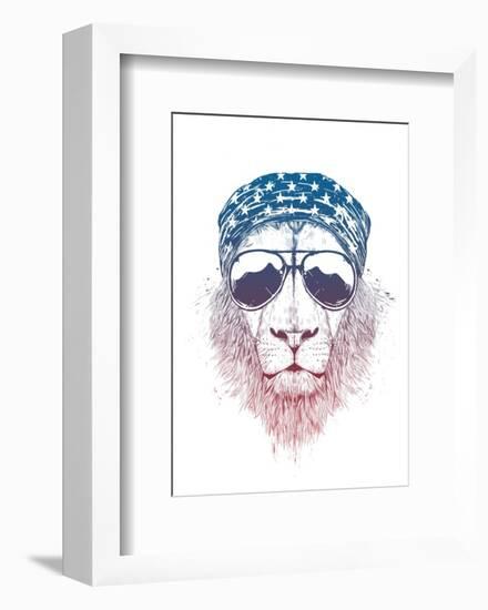 Wild Lion-Balazs Solti-Framed Premium Giclee Print