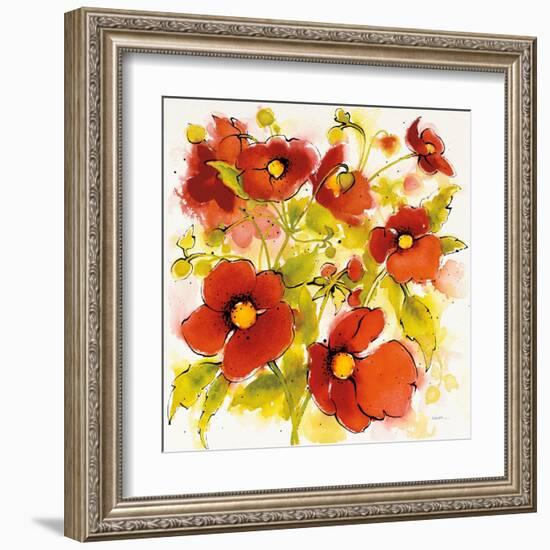 Wild Meadow I-Shirley Novak-Framed Art Print