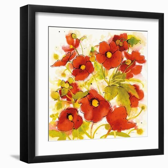 Wild Meadow II-Shirley Novak-Framed Art Print