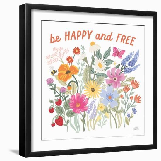 Wild Meadow III-Laura Marshall-Framed Art Print