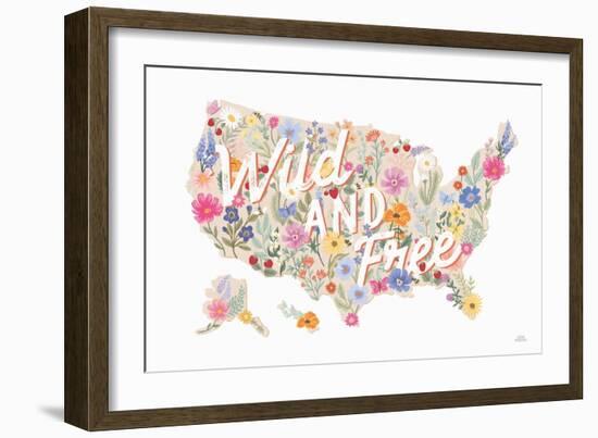 Wild Meadow USA-Laura Marshall-Framed Art Print