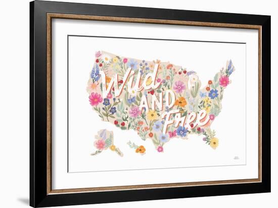 Wild Meadow USA-Laura Marshall-Framed Art Print