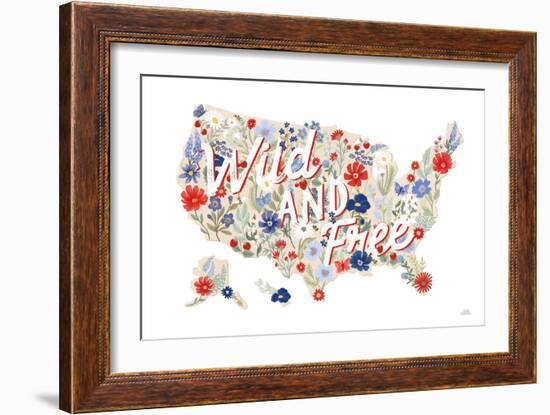 Wild Meadow USA-Laura Marshall-Framed Art Print