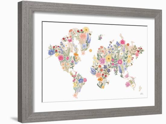 Wild Meadow World-Laura Marshall-Framed Art Print