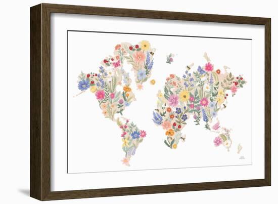 Wild Meadow World-Laura Marshall-Framed Art Print