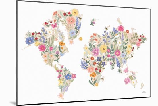 Wild Meadow World-Laura Marshall-Mounted Art Print