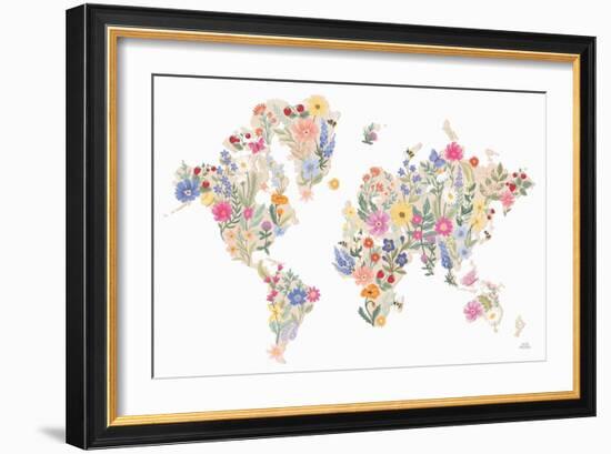 Wild Meadow World-Laura Marshall-Framed Art Print