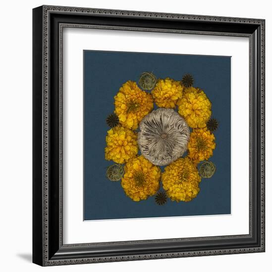 Wild Mushroom Parasol-null-Framed Art Print