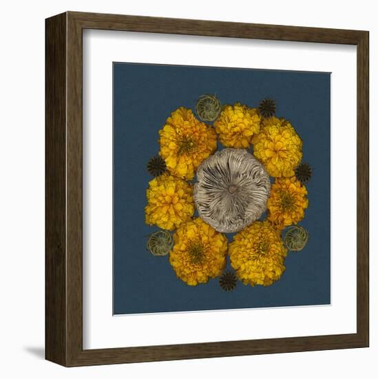 Wild Mushroom Parasol-null-Framed Art Print