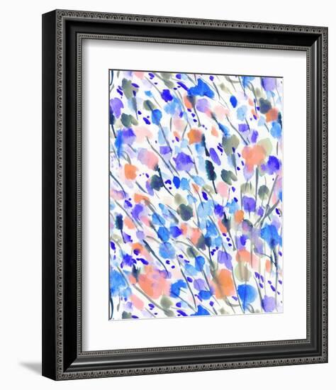 Wild Nature Blue-Jacqueline Maldonado-Framed Art Print