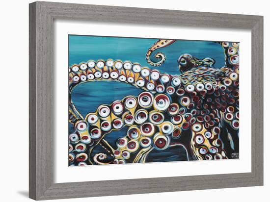 Wild Octopus I-Carolee Vitaletti-Framed Art Print