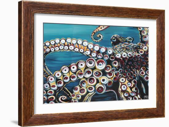 Wild Octopus I-Carolee Vitaletti-Framed Art Print