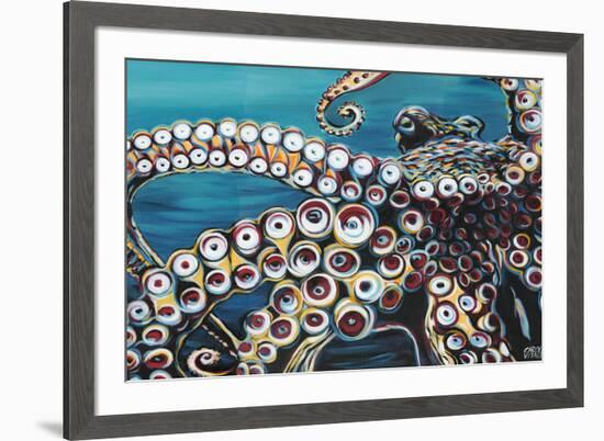 Wild Octopus I-Carolee Vitaletti-Framed Art Print