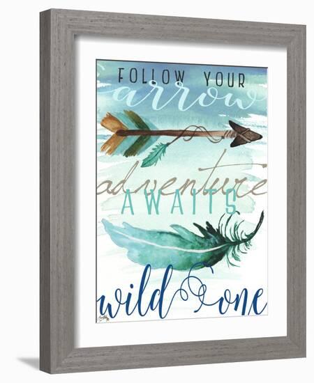 Wild One-Elizabeth Medley-Framed Art Print