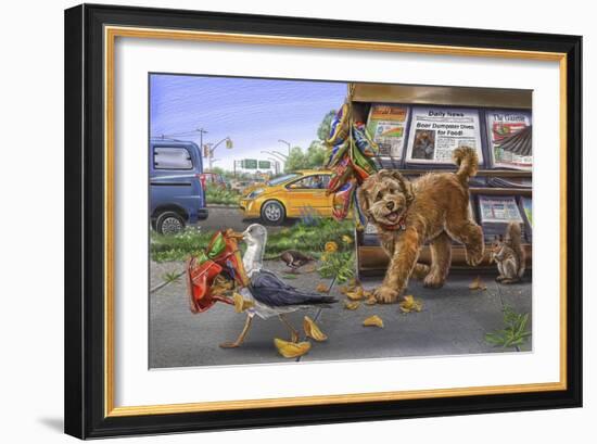 Wild Ones spread 11-Cathy Morrison Illustrates-Framed Giclee Print