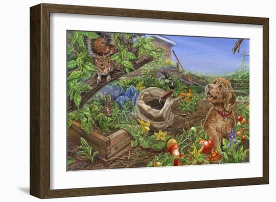 Wild Ones spread 19-Cathy Morrison Illustrates-Framed Giclee Print