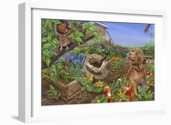 Wild Ones spread 19-Cathy Morrison Illustrates-Framed Giclee Print