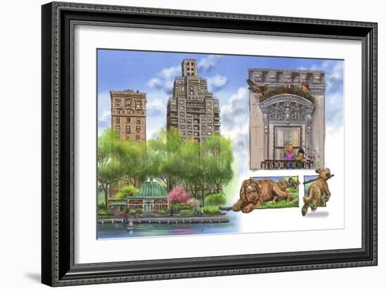 Wild Ones spread 21-Cathy Morrison Illustrates-Framed Giclee Print
