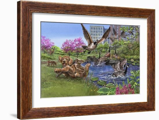 Wild Ones spread 23-Cathy Morrison Illustrates-Framed Giclee Print