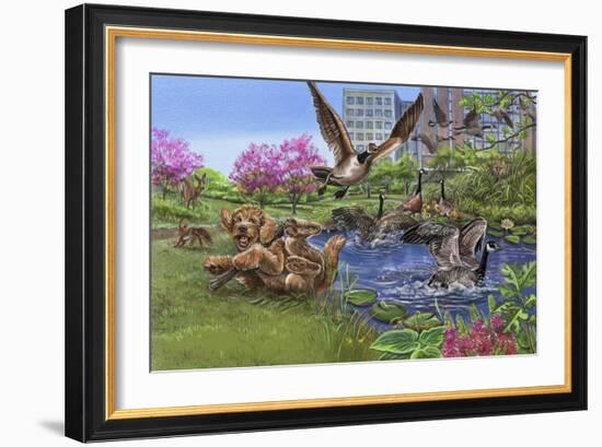 Wild Ones spread 23-Cathy Morrison Illustrates-Framed Giclee Print