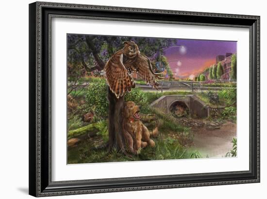 Wild Ones spread 25-Cathy Morrison Illustrates-Framed Giclee Print