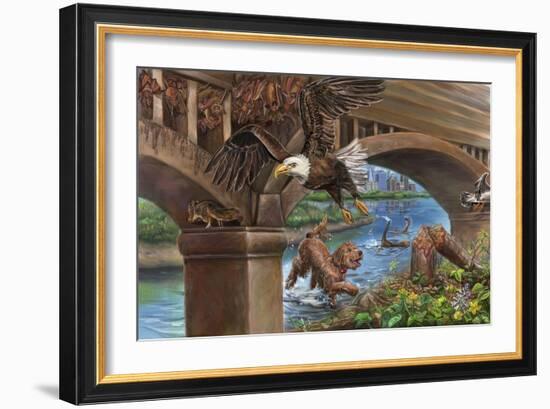 Wild Ones spread 9-Cathy Morrison Illustrates-Framed Giclee Print