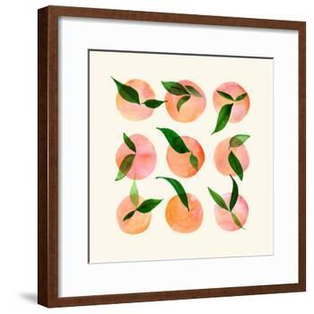 Wild Orchard-Modern Tropical-Framed Art Print
