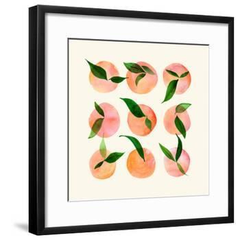 Wild Orchard-Modern Tropical-Framed Art Print